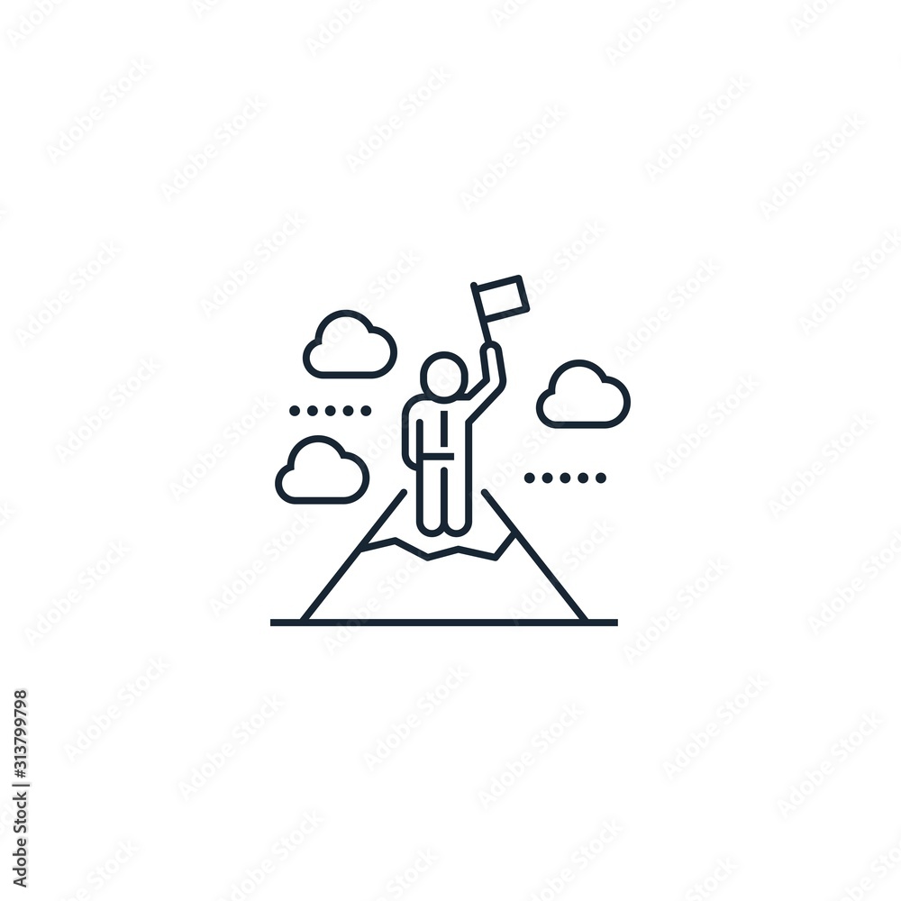 success creative icon. From Business icons collection. Isolated success sign on white background success creative icon. From Business icons collection. Isolated success sign on white background