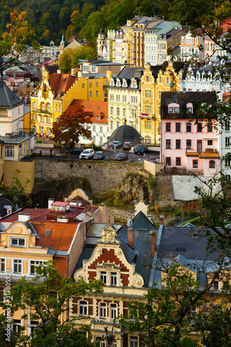 Historical centre of Karlovy Vary, Czech Republic