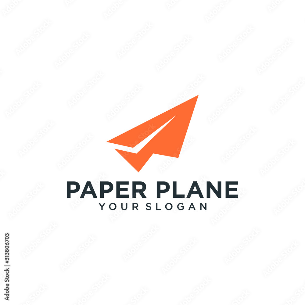 Paper Airplane Travel Logo Design Inspiration Paper Airplane Travel Logo Design Inspiration