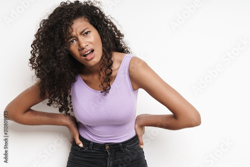 Fotografie Portrait of an attractive young african woman