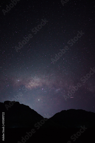 night sky with stars © johan