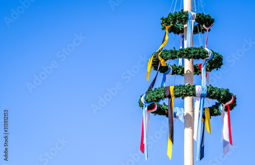 bavarian maypole photo