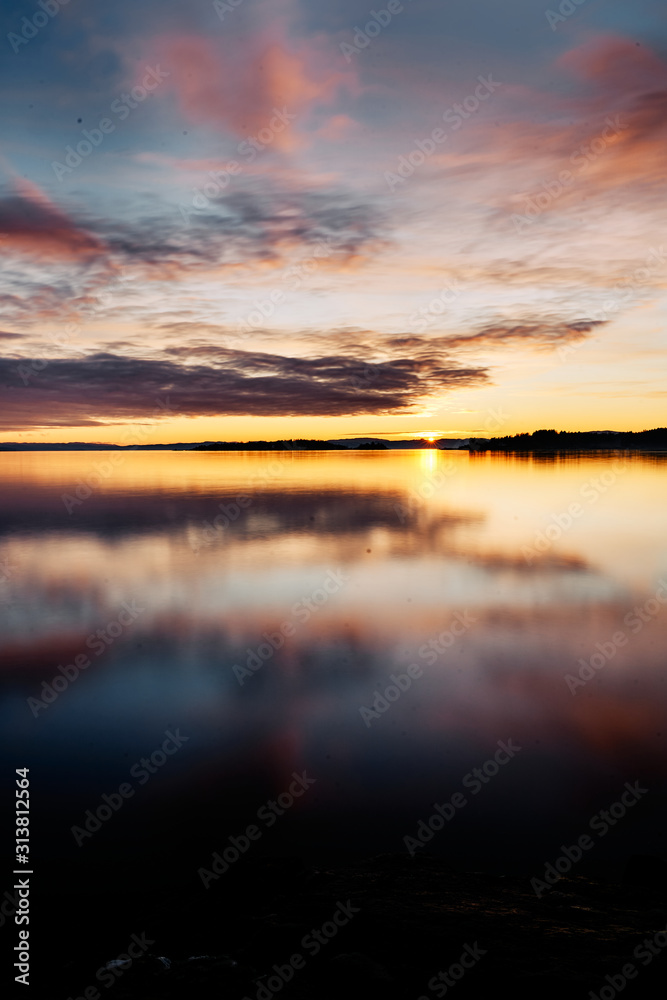 Norway, Oslofjord in the Winter