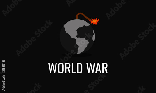 World War Concept Poster Design