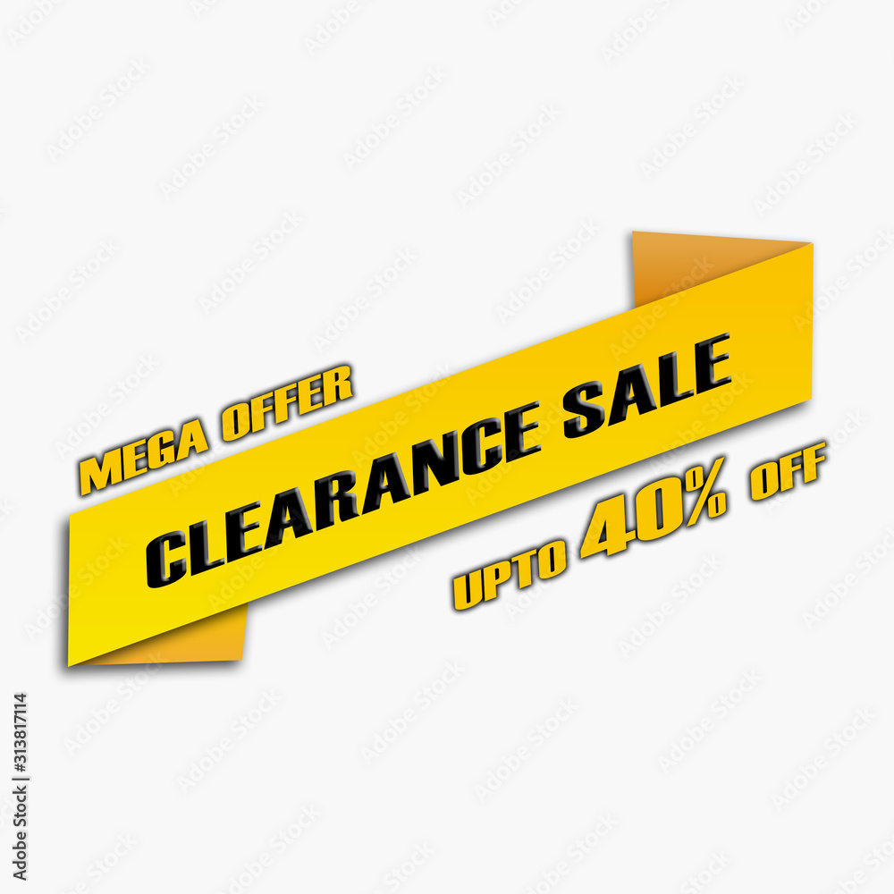 Stock Clearance Sale 