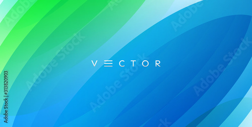 Abstract wavy background with dynamic effect. Modern screen design for mobile app and web. 3d vector illustration for brochure, banner, flyer or presentation.