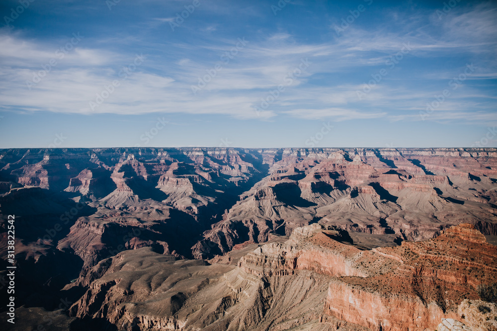 L'immensité - Paysage du Parc National Grand Canyon en Amérique