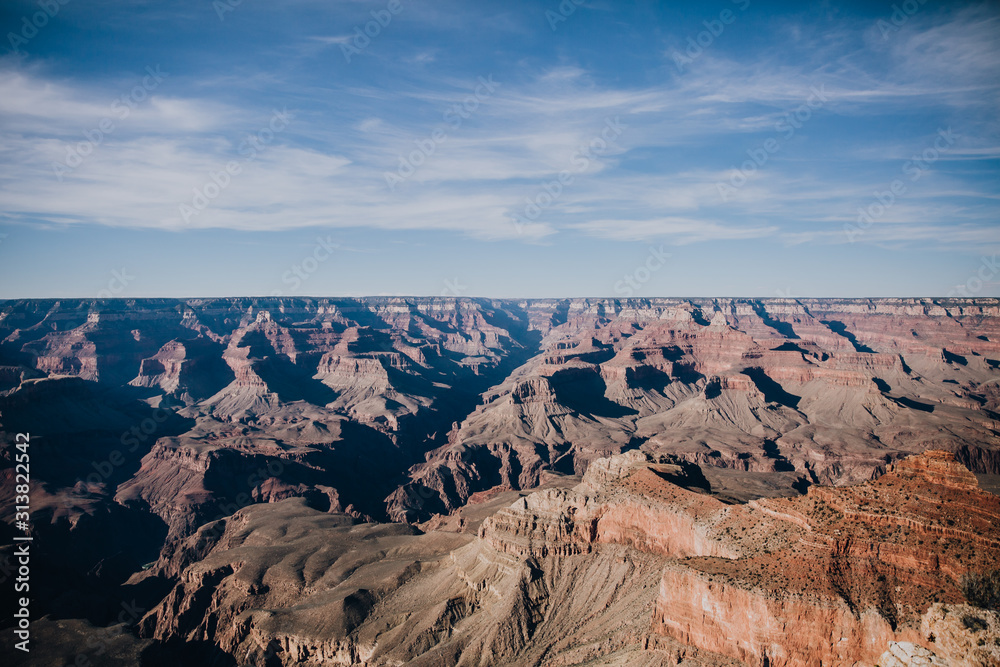 L'immensité - Paysage du Parc National Grand Canyon en Amérique L'immensité - Paysage du Parc National Grand Canyon en Amérique