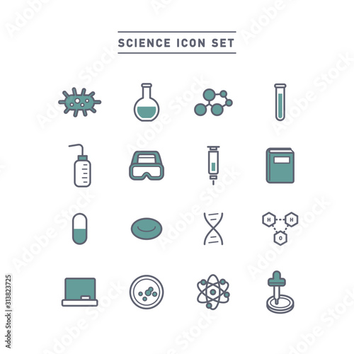 SCIENCE ICON SET