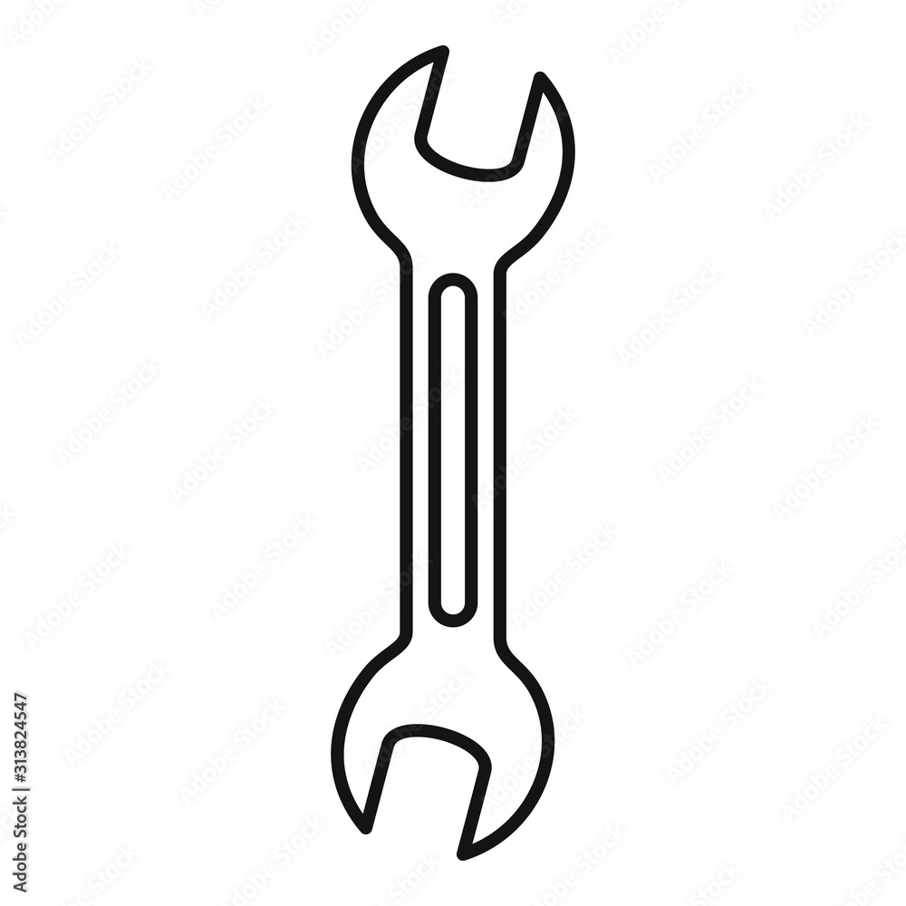 Pipe Wrench Vector Stock Illustration - Download Image Now