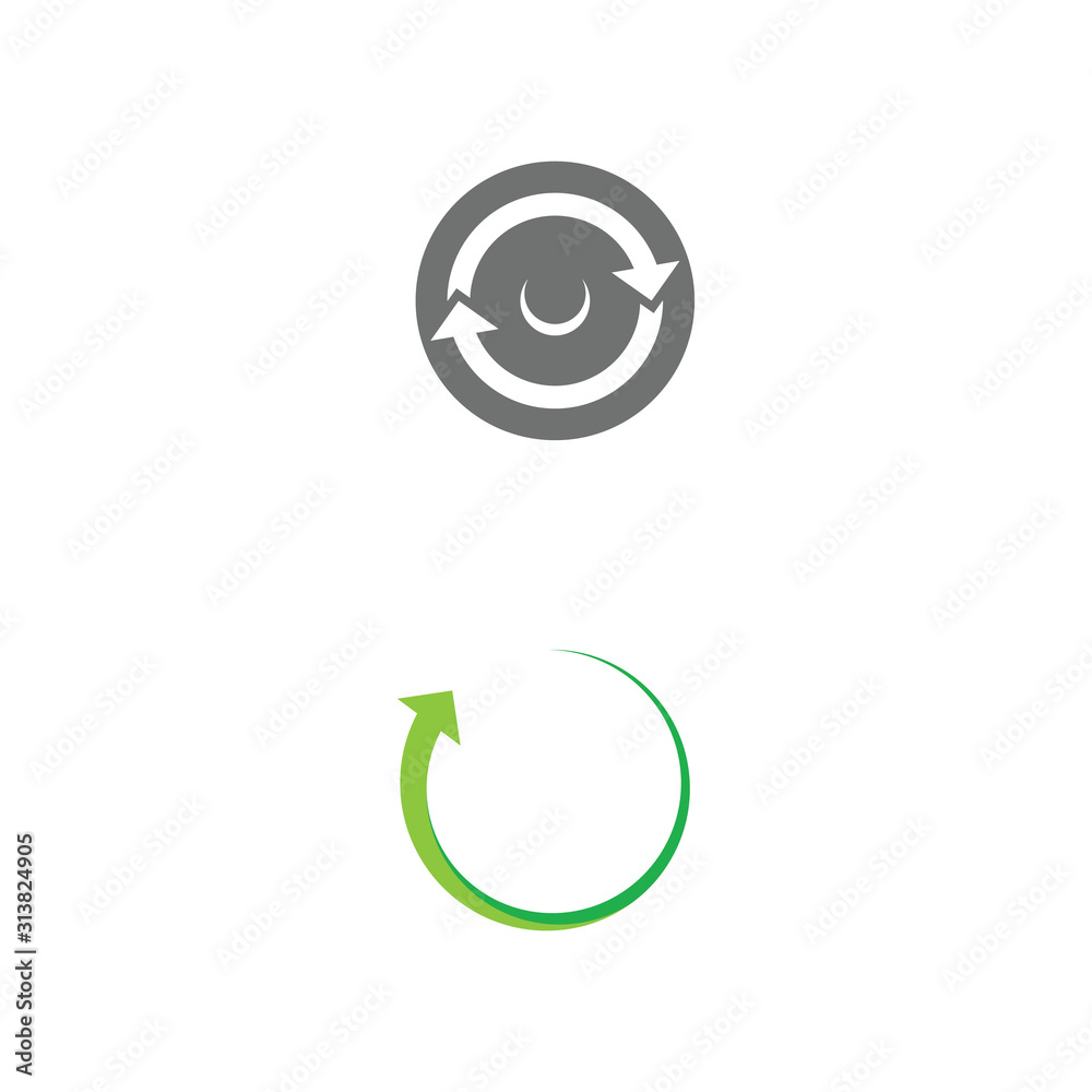 Arrow vector illustration icon Arrow vector illustration icon