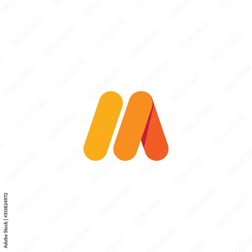 m letter logo vector icon illustration m letter logo vector icon illustration