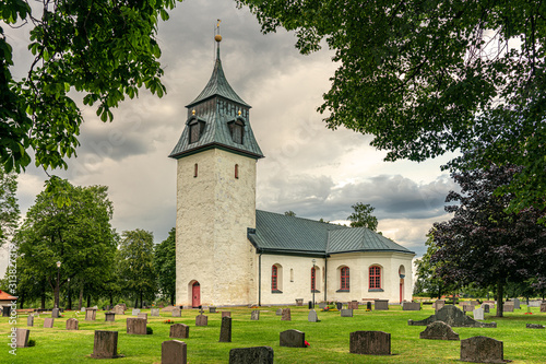 Old church building on the Swedish countryside