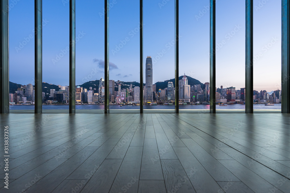 interior of office building