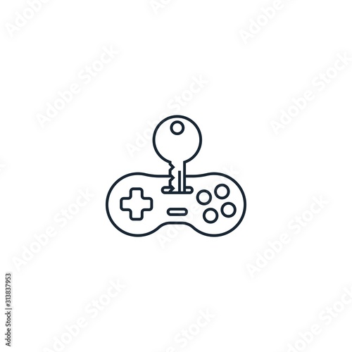 Cheat creative icon. From Gaming icons collection. Isolated Cheat sign on white background