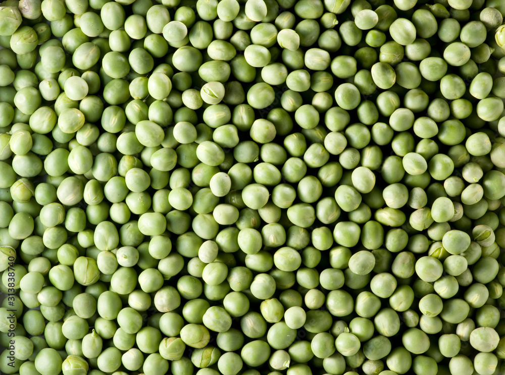 Fresh green peas. Close up, flat lay. Fresh green peas. Close up, flat lay.