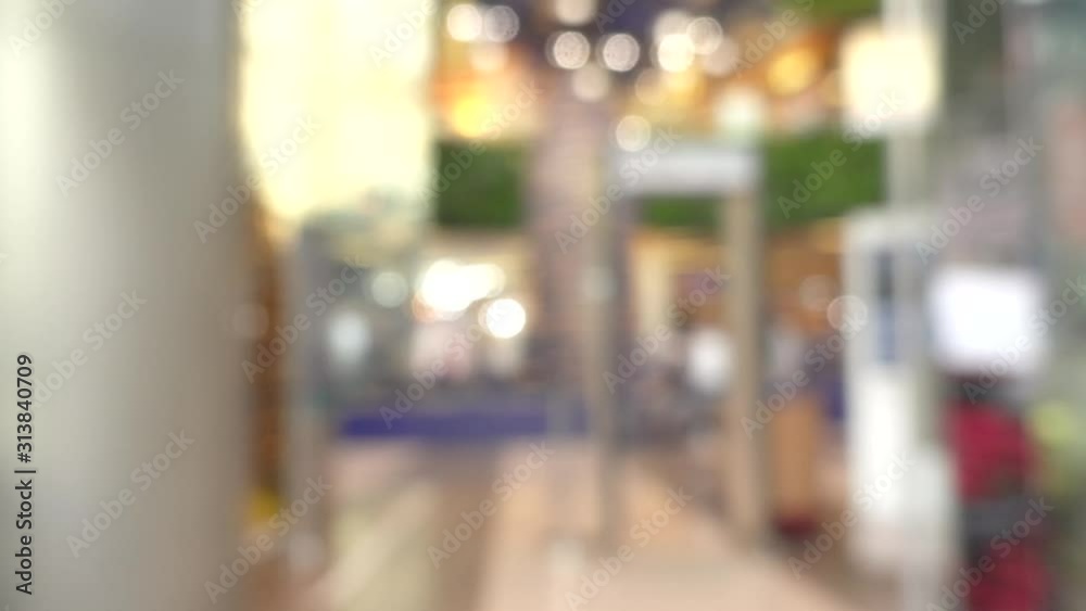 Blurred People background of store blur background with bokeh in the mall Blurred People background of store blur background with bokeh in the mall