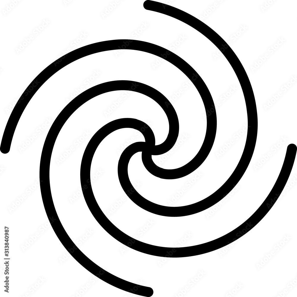 Tornado twist icon vector illustration template Tornado twist icon vector illustration template