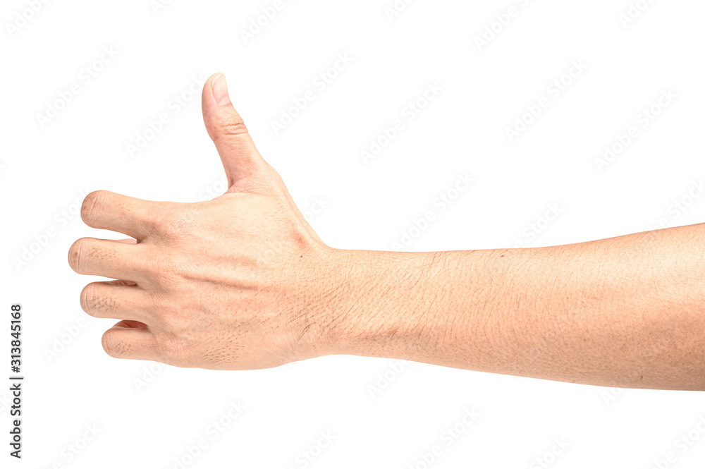hand holding something like a bottle or can hand holding something like a bottle or can