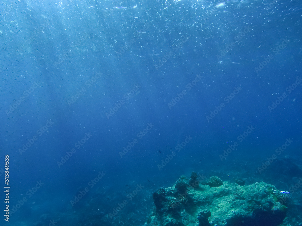 Naklejka premium abstract underwater background