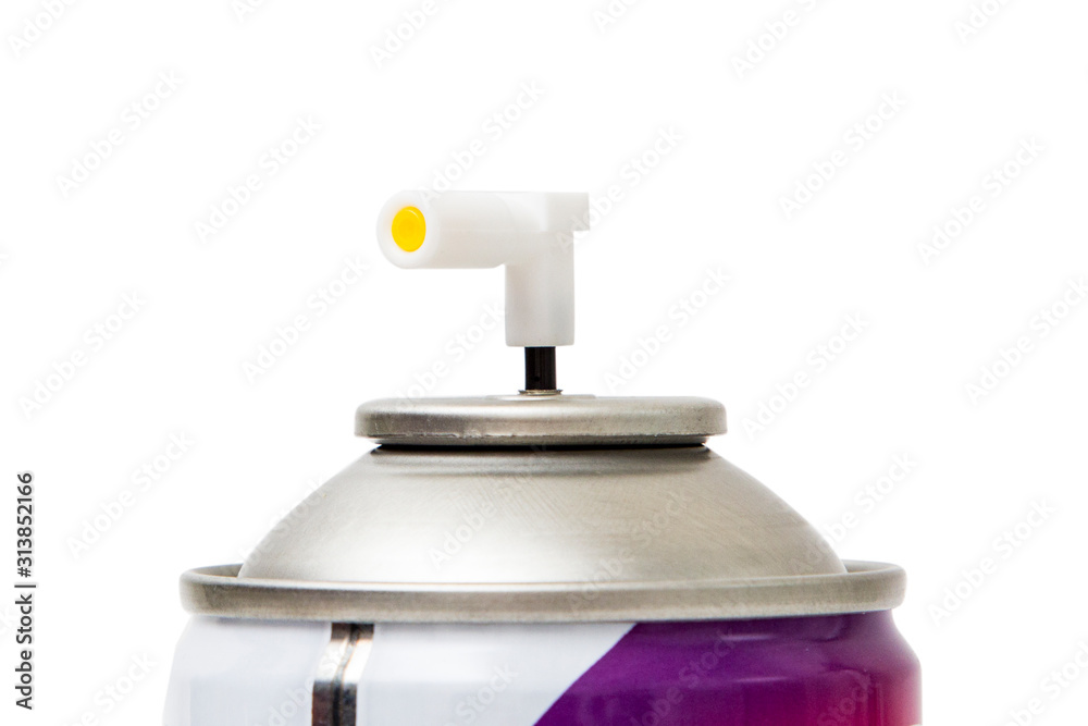 Spray aerosol isolated on white Spray aerosol isolated on white