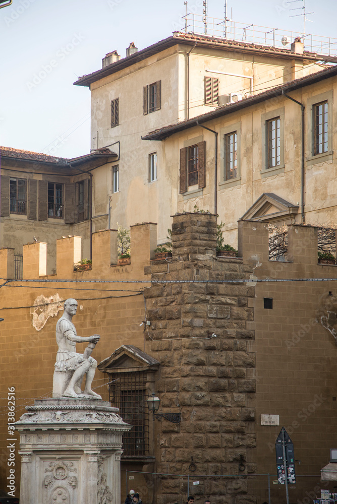 Italia, Toscana, Firenze, il palazzo Medici Riccardi.