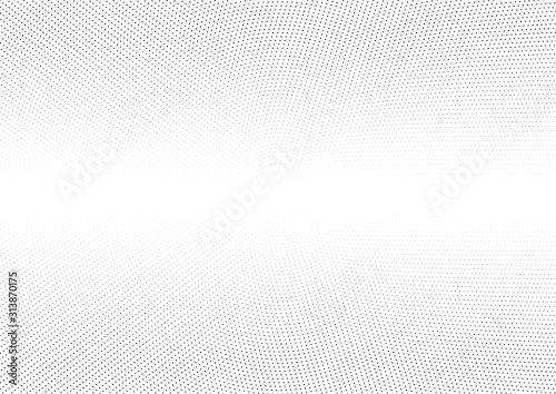 Abstract halftone dotted background. Monochrome pattern with stars.  Vector modern futuristic texture for posters  sites  business cards  postcards  labels and stickers. Design mock-up layout.