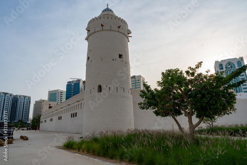 Wallpaper Mural Architecture design of an old Arabic building - Qasr Al Hosn museum, the most significant building in Abu Dhabi | Middle Eastern vintage castle Torontodigital.ca