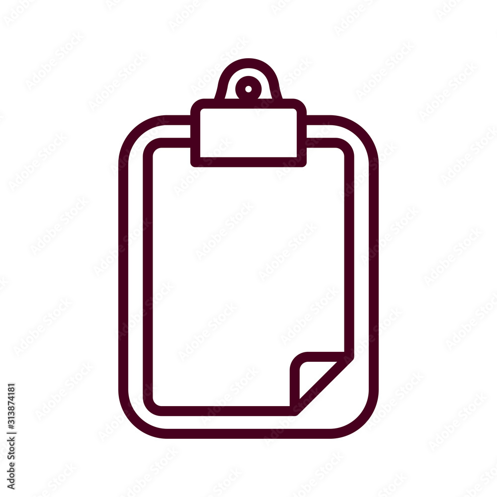 Isolated data document vector design Isolated data document vector design