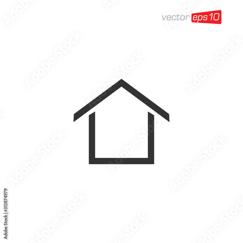 Home and House Logo Icon Vector