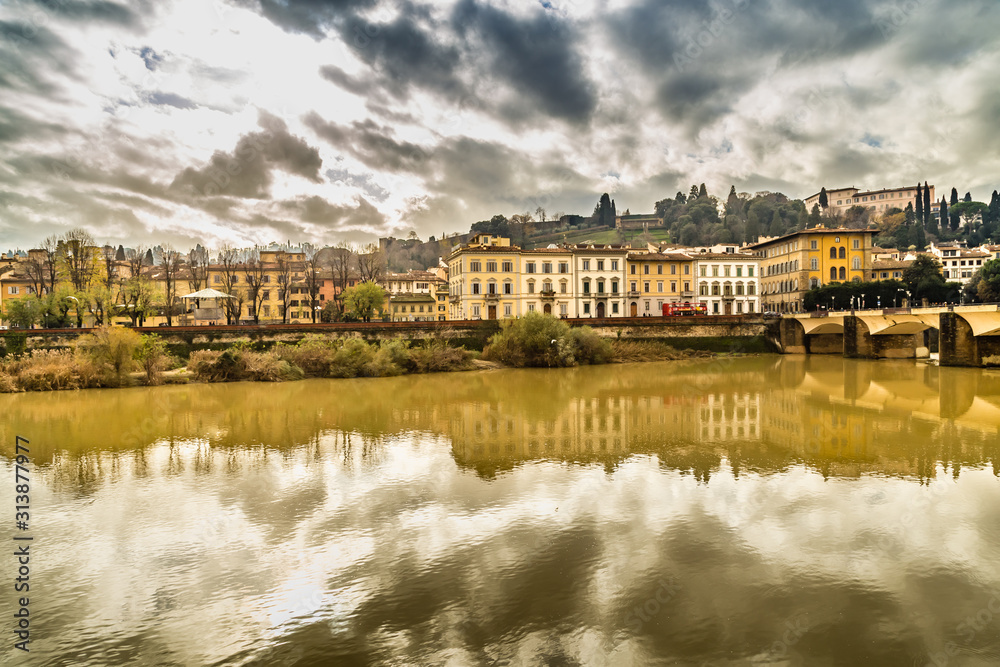 Naklejka premium cityscape of Florence