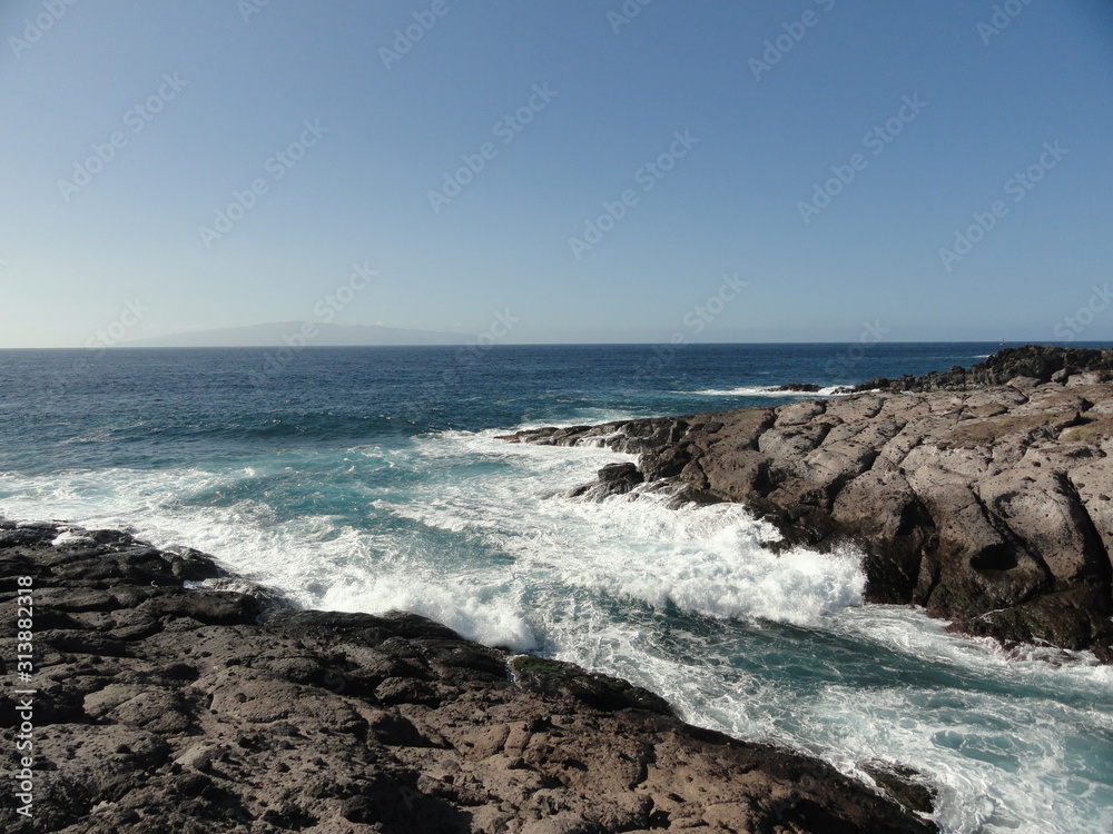 the seething sea among the rocks the seething sea among the rocks