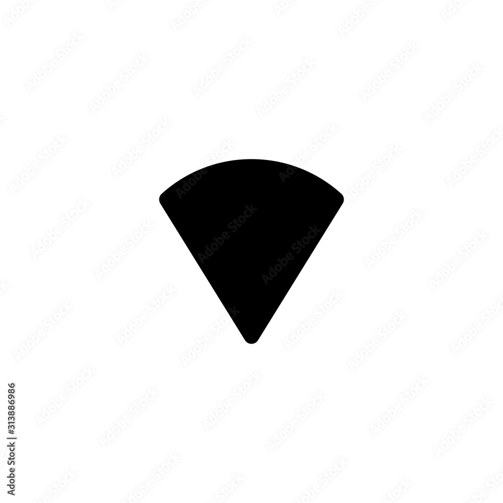 Pizza icon. Fastfood symbol. Logo design element Pizza icon. Fastfood symbol. Logo design element