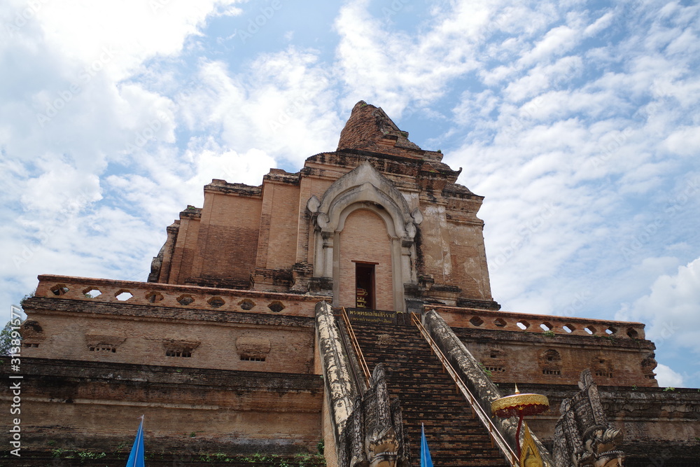 タイ チェンマイ Wat Chadi Luang タイ チェンマイ Wat Chadi Luang