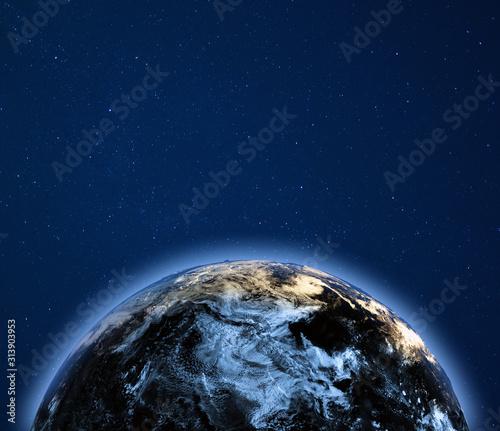 Fototapeta Naklejka Na Ścianę i Meble -  World globe weather background