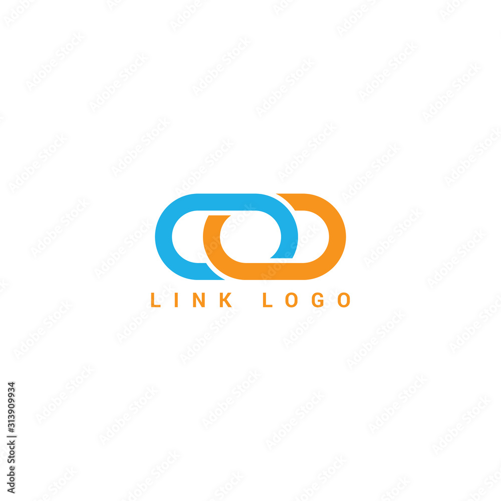 Link logo design template. full vector Link logo design template. full vector