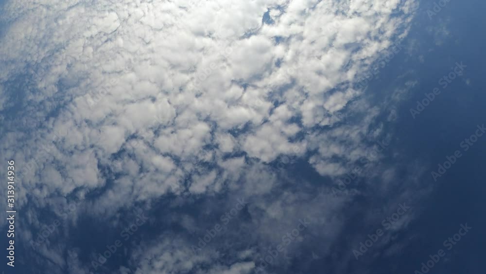 Time lapse of beautiful blue sky with clouds background in summer day. Time lapse of beautiful blue sky with clouds background in summer day.