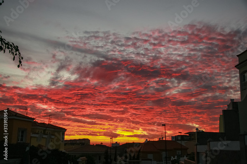 Sunset at Arguineguin Gran Canari Espania photo