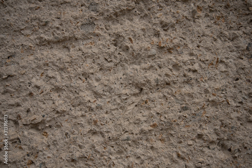 Wall with rough concrete structure, concrete wall texture.
