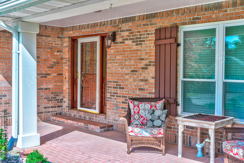 Front Porch On Single-Family Home