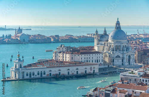 Venice Grand Canal - View from Church Tower