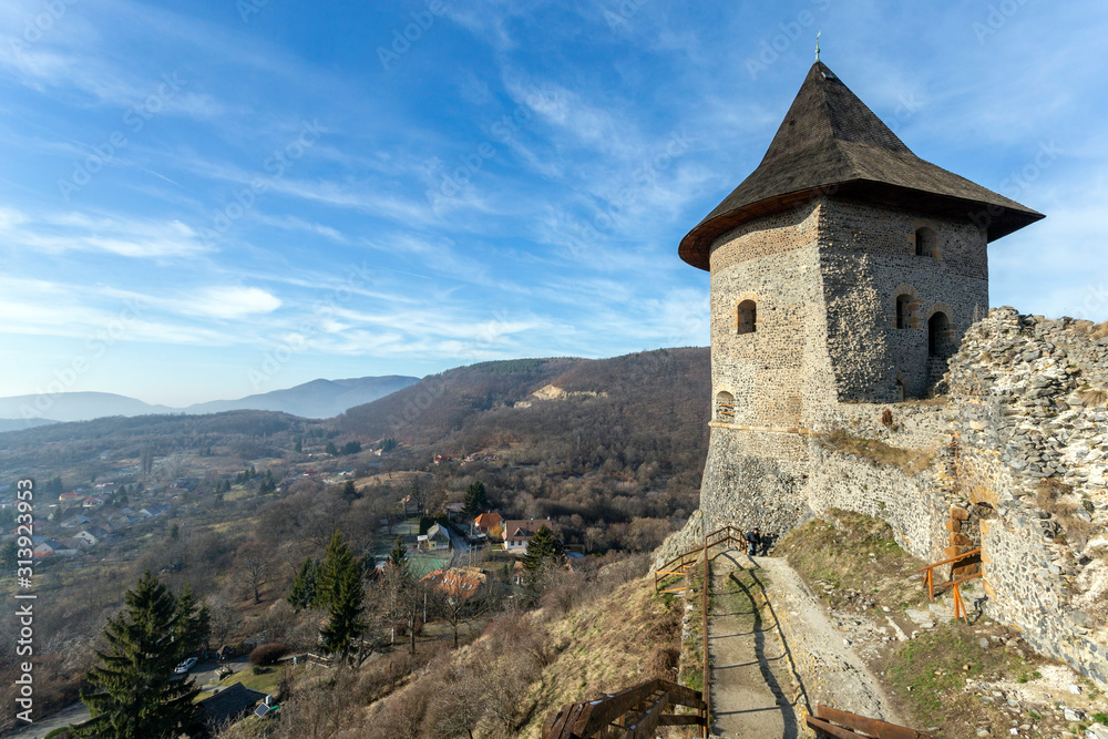 Castle of Somosko on the border of Hungary and Slovakia