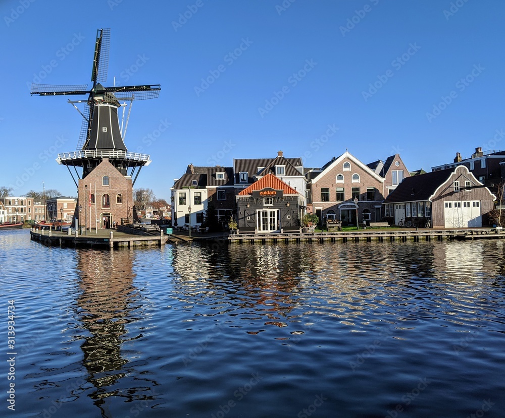 Windmill in the Haarlem