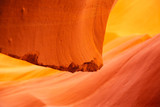 Texture de la roche et du sable à Antelope Canyon - Grand Ouest Américain