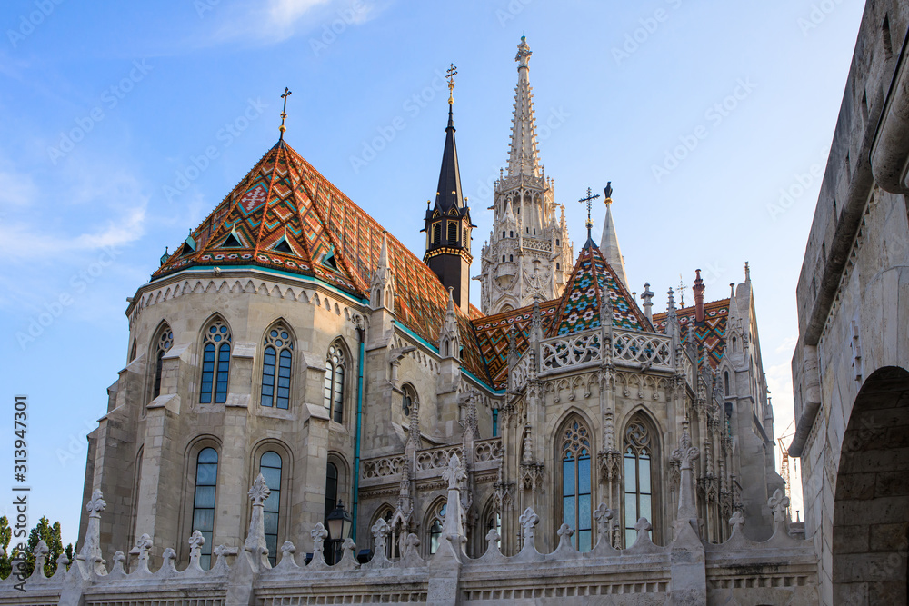 Matthias Church in Budapest, Hungary