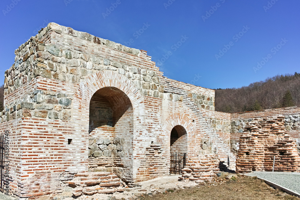 Ruins of Ancient Roman fortress The Trajan's Gate, Bulgaria