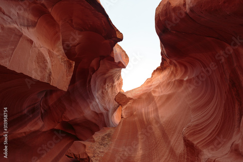 Sandstone canyon in Arizona