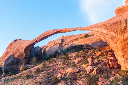 Landscape Arch  Arches National Park  Moab  Utah