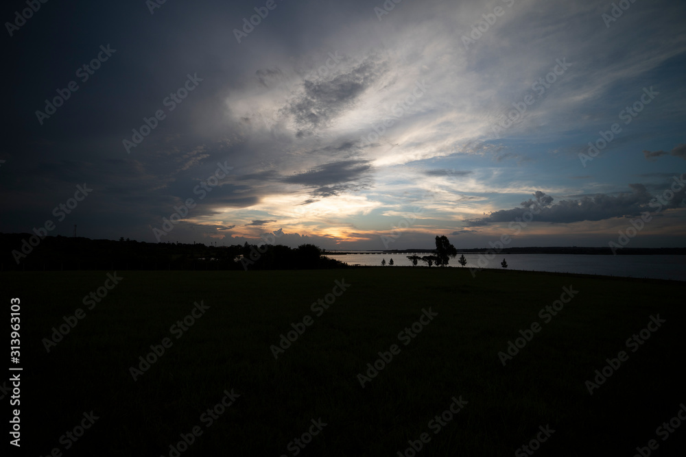 © Andres - sunset over lake © Andres - sunset over lake