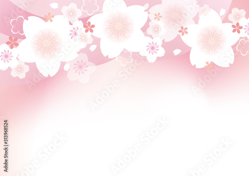 桜の背景